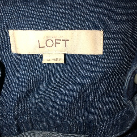 Loft Chambray Top, Small - Picture 2 of 3